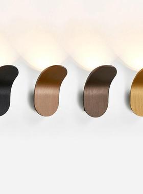 北欧卧室A028床头壁灯现代简厅轻奢创极意设计师楼灯梯沙发客背景