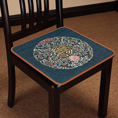 新中子式红木椅坐垫椅实木餐椅夏凳子天库垫子茶椅垫座座垫季薄款