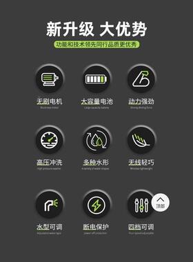 康5仕手能终极版k1高压482无刷两大功率无线 37474线持式锂电洗车