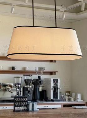 日VWS餐式侘寂餐厅酒店民宿书餐饮商房饭店桌灯新中式简约用布艺