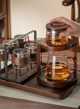 端压懒按人自动泡茶神器创茶具套组家高用功意夫65892154茶壶办公