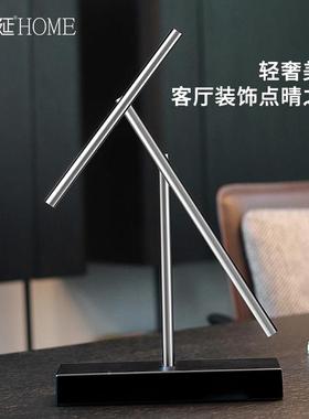 创意解压摆永动机摆件松弛感高档牛顿摆件混奢玄沌关电视酒柜轻桌