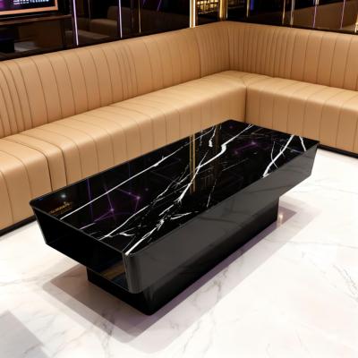 TV茶几专用发光奢歌厅大K理石岩石板酒吧台卡拉夜场哦o电无品牌/k