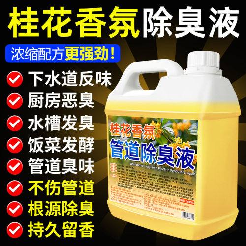 管道除臭剂下水道专用去异味留香厕所卫生间地漏厨房防反味神器x