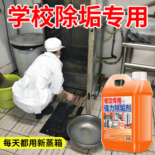 水垢清除剂强力商用煮面桶蒸炉制冰机除垢电热器清洗专用溶解剂L