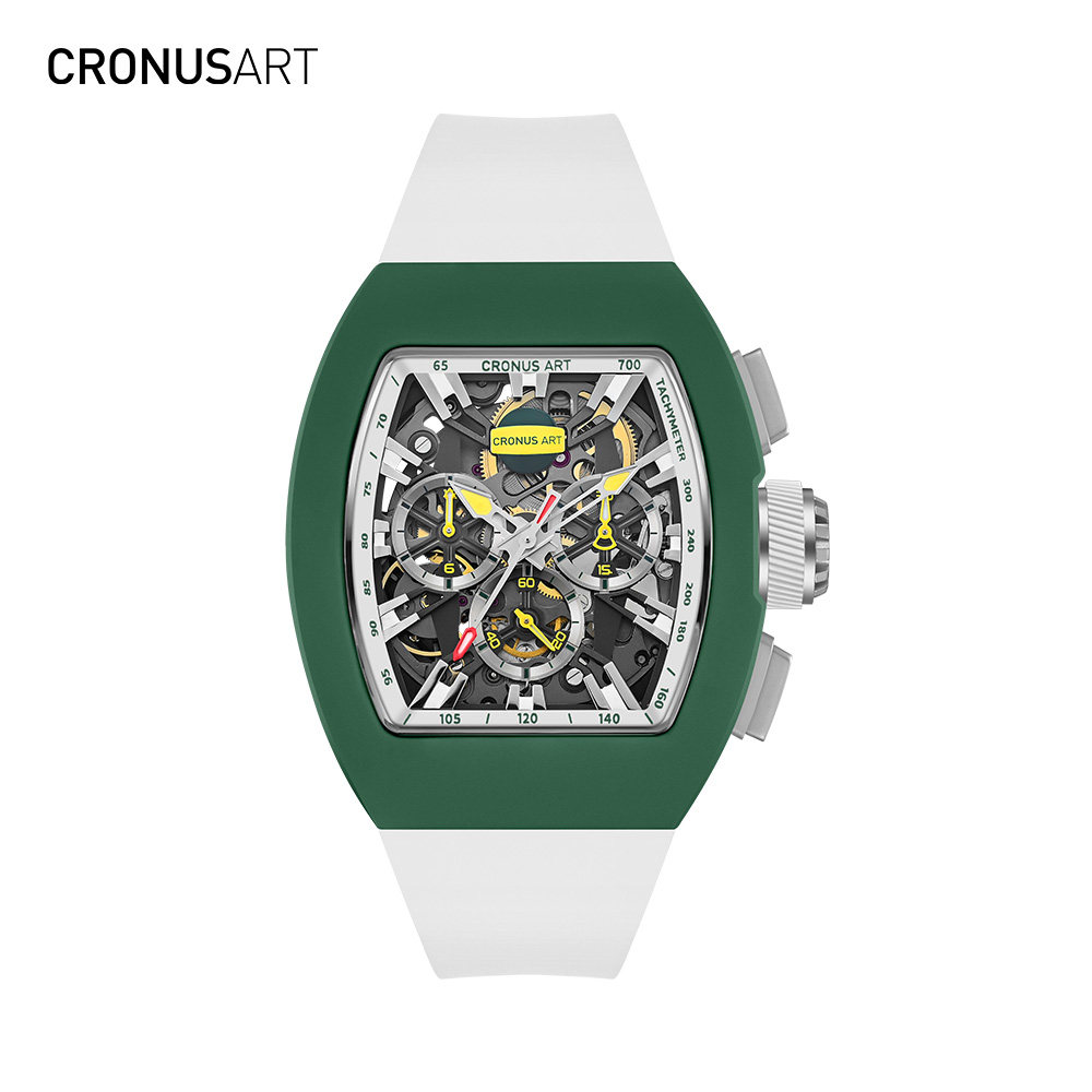 cronusart克洛斯运动风机械手表