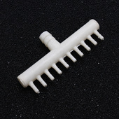 气排分配器转接头水族器材分通调节器分流器气嘴接头氧气泵配件