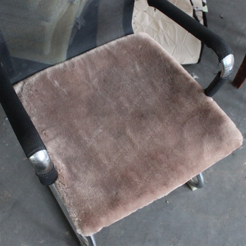 羊天使毛绒坐垫餐椅短毛座垫藤椅老板椅沙发垫学生凳子垫定做包邮