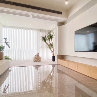 网红电动梦幻帘垂直竖百叶纱客厅阳台办公别墅电动布艺窗帘