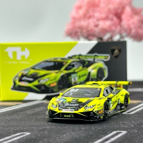 Trends Hobby,TH兰博基尼 飓风GT3 EVO2 DTM，合金小汽车模型玩具