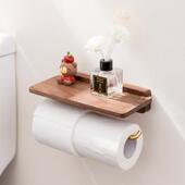 化妆室卷筒卫生纸架厕所洗手间卫生纸置物架手机卫生纸纸巾架免打