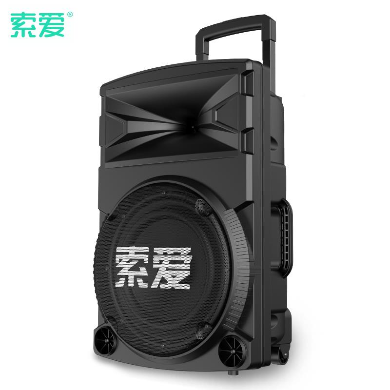 索爱 SA-F11F1sa-f111外户拉音响1215寸广场舞/杆移动便携式无线