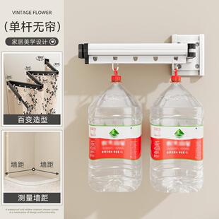 客厅改卧室隔断窗遮挡布帘窗帘免打孔分隔出租房空调房间门帘屏风