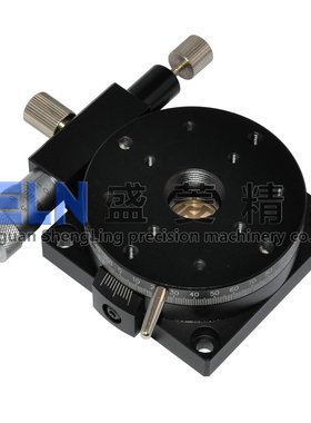 供应R轴RSP60-L千分尺旋钮进行微调旋转滑台手动位移角度台RPG60