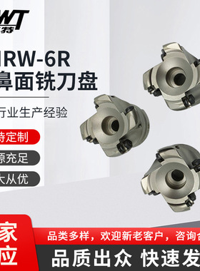 EMRW-6R圆鼻面铣刀盘  铣削圆刀盘 R5  R6 R8专用圆刀粒刀盘