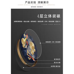 十字绣 202新4款 圆形铝钻合金璃画框带玻背板装 裱套件BLD装 自己装