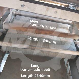 双面撒粉扫皮机叠皮机器传输机器传输带输送带加宽皮带无缝带定制