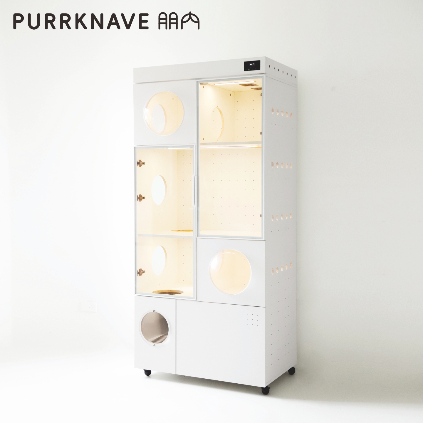 智能恒温猫别墅猫厕所一体