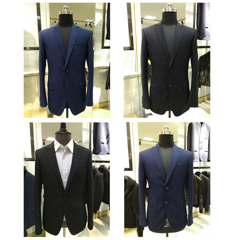 西装定制男士结婚套装商务羊毛正装私人高级量身订做新郎修身西服