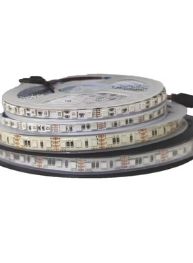 窄版12V24V5mm8mm3535七彩120灯RGB变色灯带红绿蓝KTV酒吧LED软条