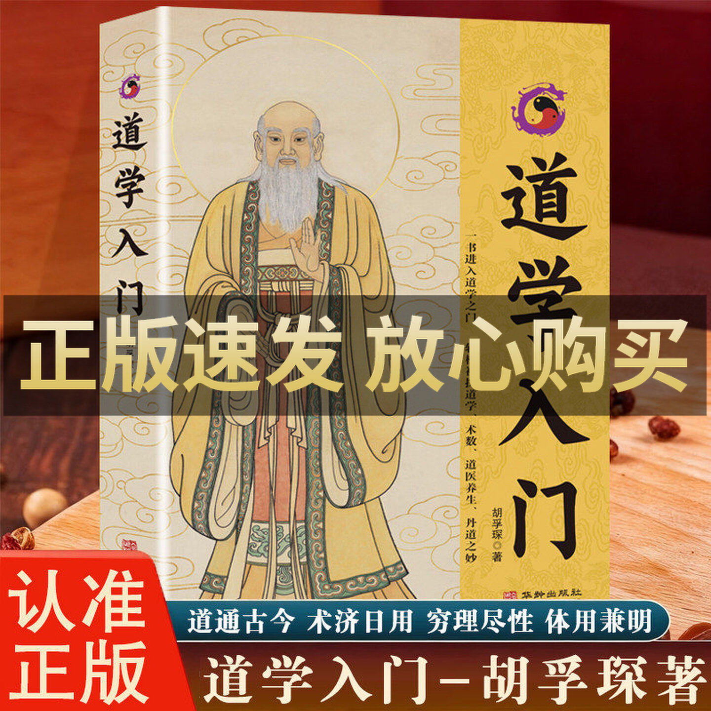 道学入门 胡孚琛著 正版现货 一书进入道学之门 轻松初探道学术数道医养生丹道之妙 道家哲学传统文化国学经典书籍 道通古今术济日