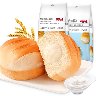 百草味面包200g多口味