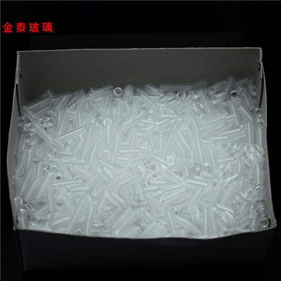 玻璃弹簧填料200g/盒层析柱用填充料弹簧式玻璃器皿4*15mm/8*30mm