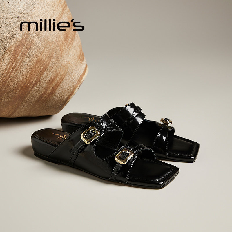 MILLIE'S/妙丽法式绝美凉鞋