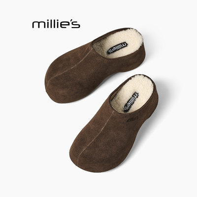 妙丽真皮厚底德比鞋巨好看