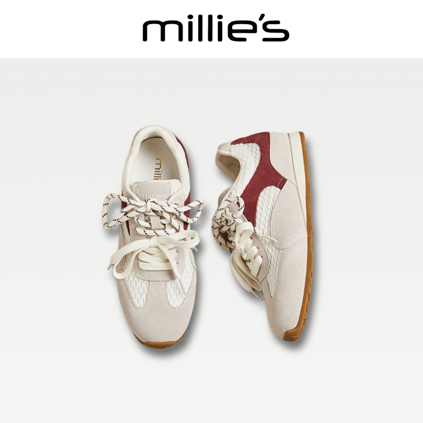 MILLIE'S/妙丽透气休闲鞋德训鞋