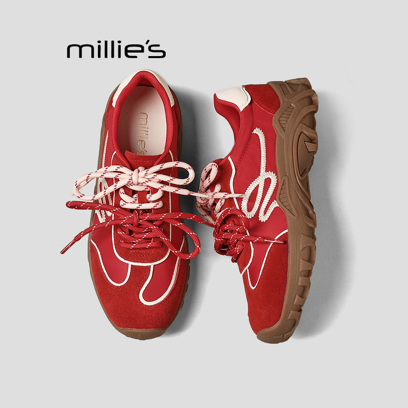 妙丽女内增高德训鞋小个子巨好看