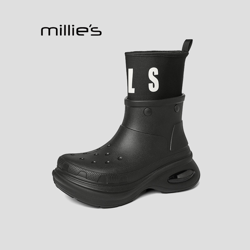 MILLIE'S/妙丽防水切尔西靴女