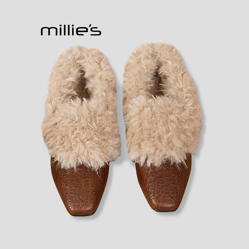 妙丽真皮复古休闲鞋巨好看