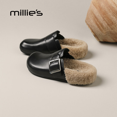 妙丽勃肯鞋女包头拖鞋巨好看