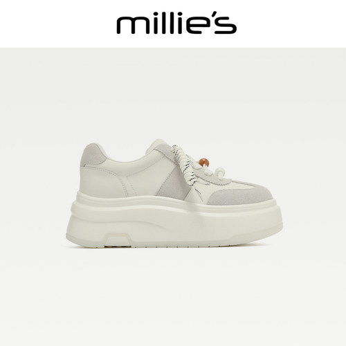 MILLIE'S/妙丽时尚厚底老爹鞋女