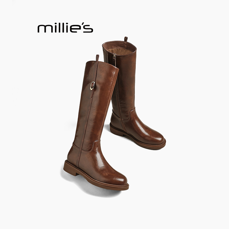 MILLIE'S/妙丽厚底长靴巨好看