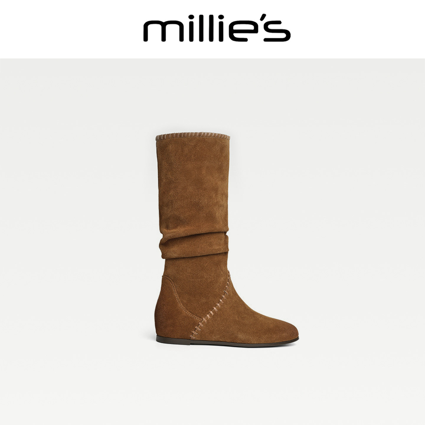 MILLIE'S/妙丽复古西部牛仔靴