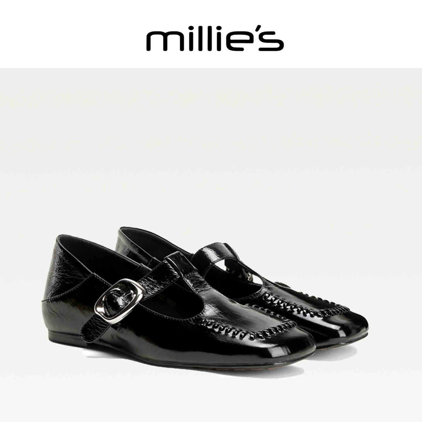 MILLIE'S/妙丽巨好看玛丽珍鞋女