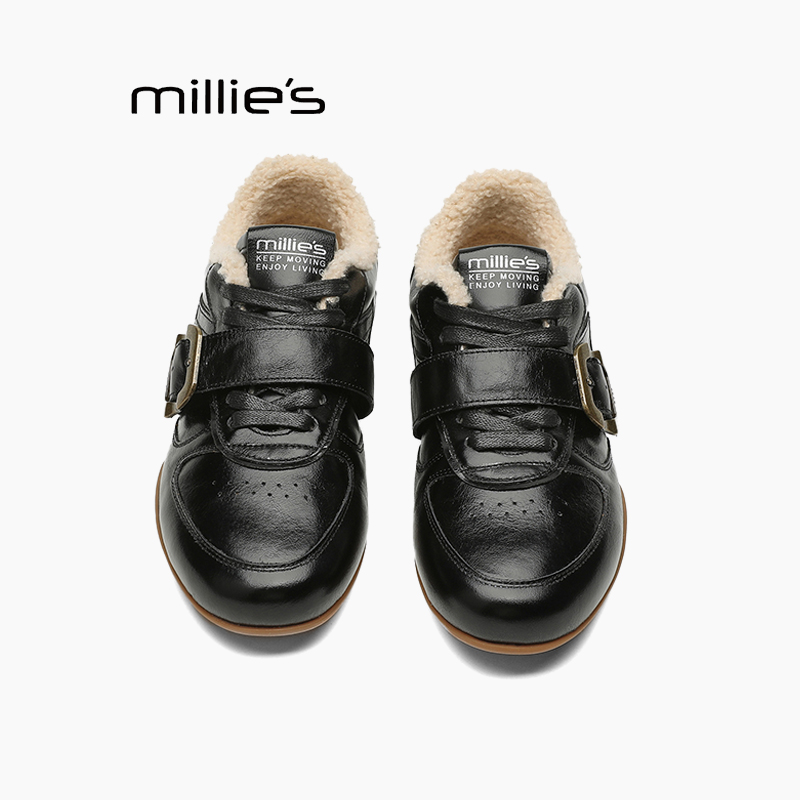 MILLIE'S/妙丽德训鞋黑色巨好看