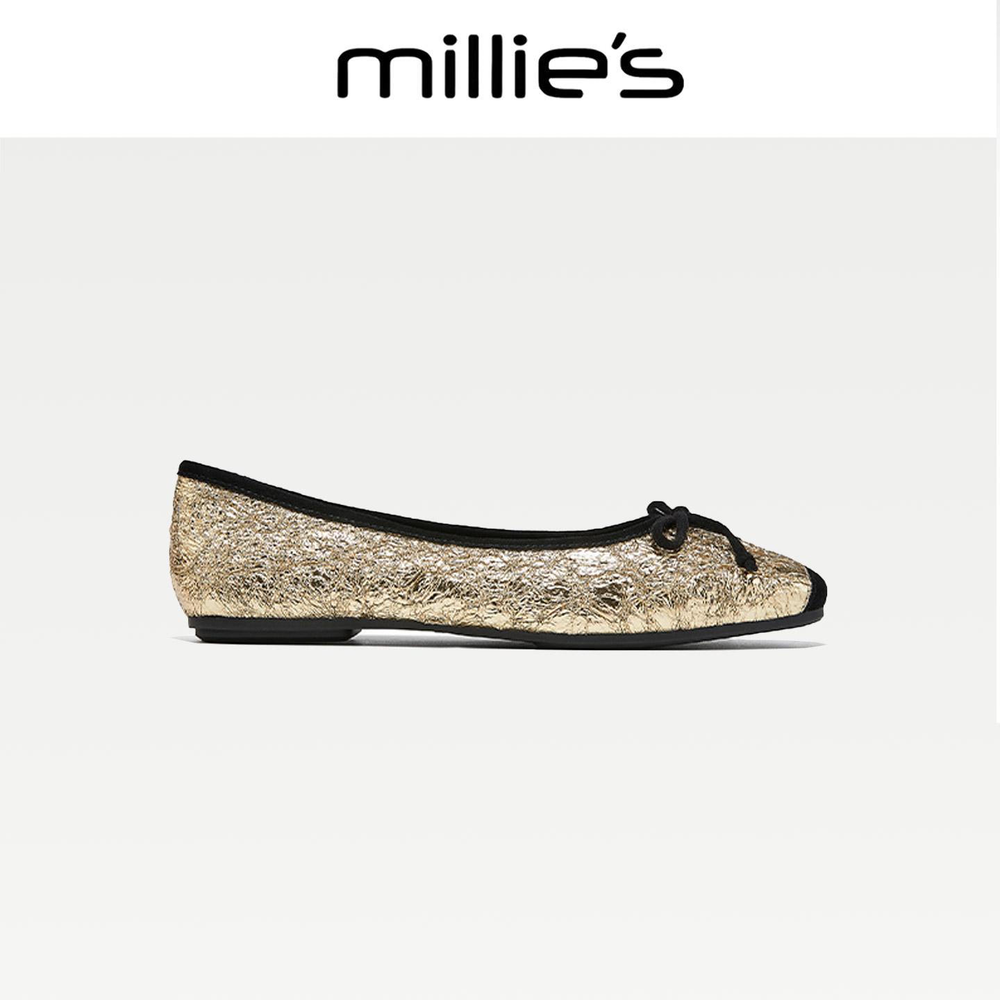 MILLIE'S/妙丽法式复古玛丽珍鞋