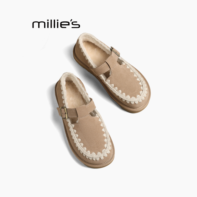 MILLIE'S/妙丽厚底雪地靴巨好看