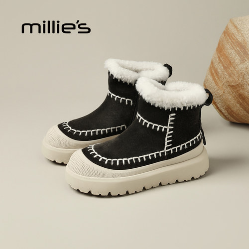 MILLIE'S/妙丽女鞋雪地靴巨好看