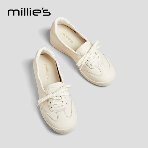 MILLIE'S/妙丽厚底增高德训鞋