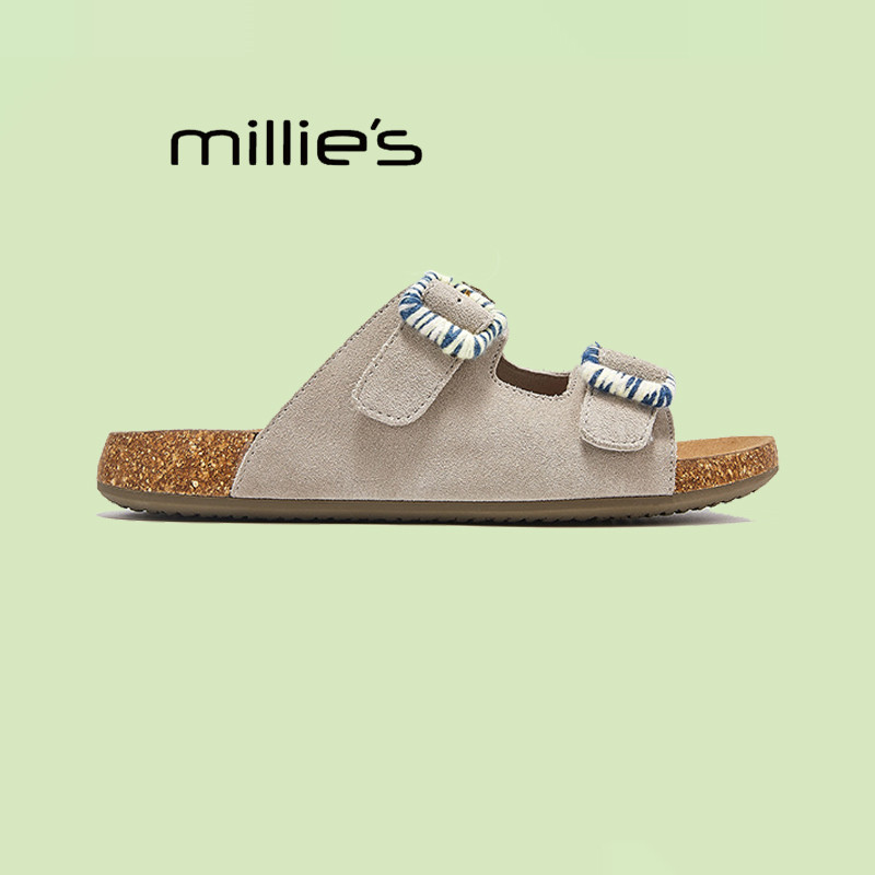 MILLIE'S/妙丽厚底凉拖鞋