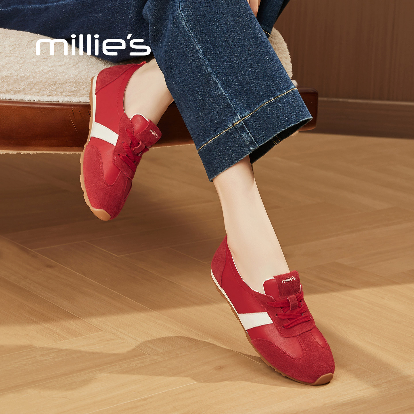 MILLIE'S/妙丽软底德训鞋女2