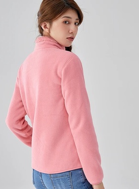 New Fleece Women'S Outdoor Clothing Fashion Versatile Winte