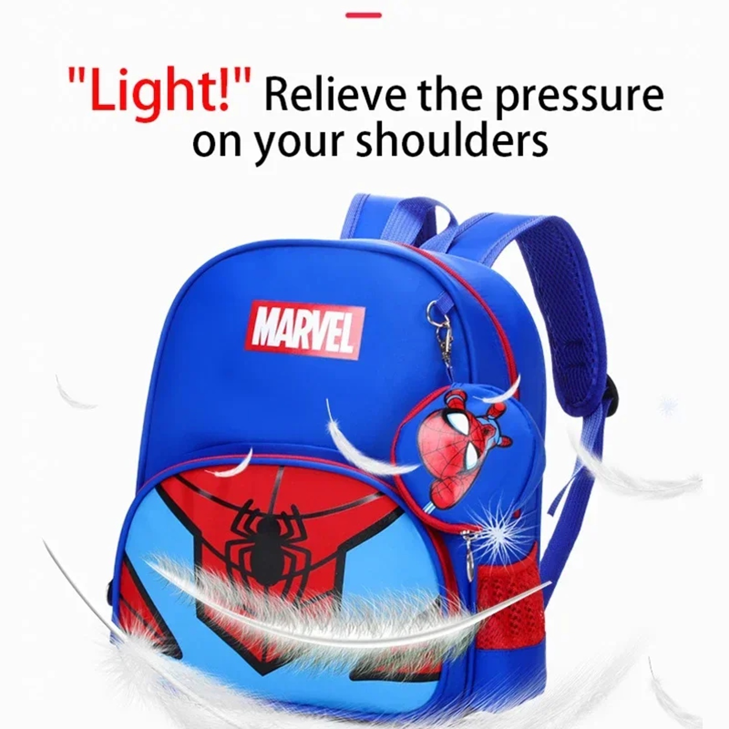 New Large Capacity Marvel Children's  Schoolbag Spider-man