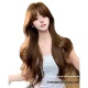 Wig Women Aesthetic Full Large Korean Head Style Natural