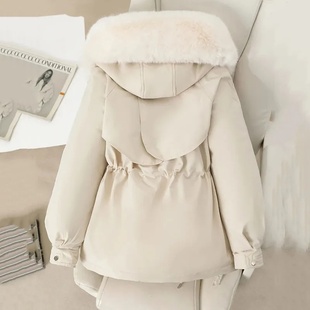 Winter Parkas Jacket Women New Fashion Korean Loose Hooded
