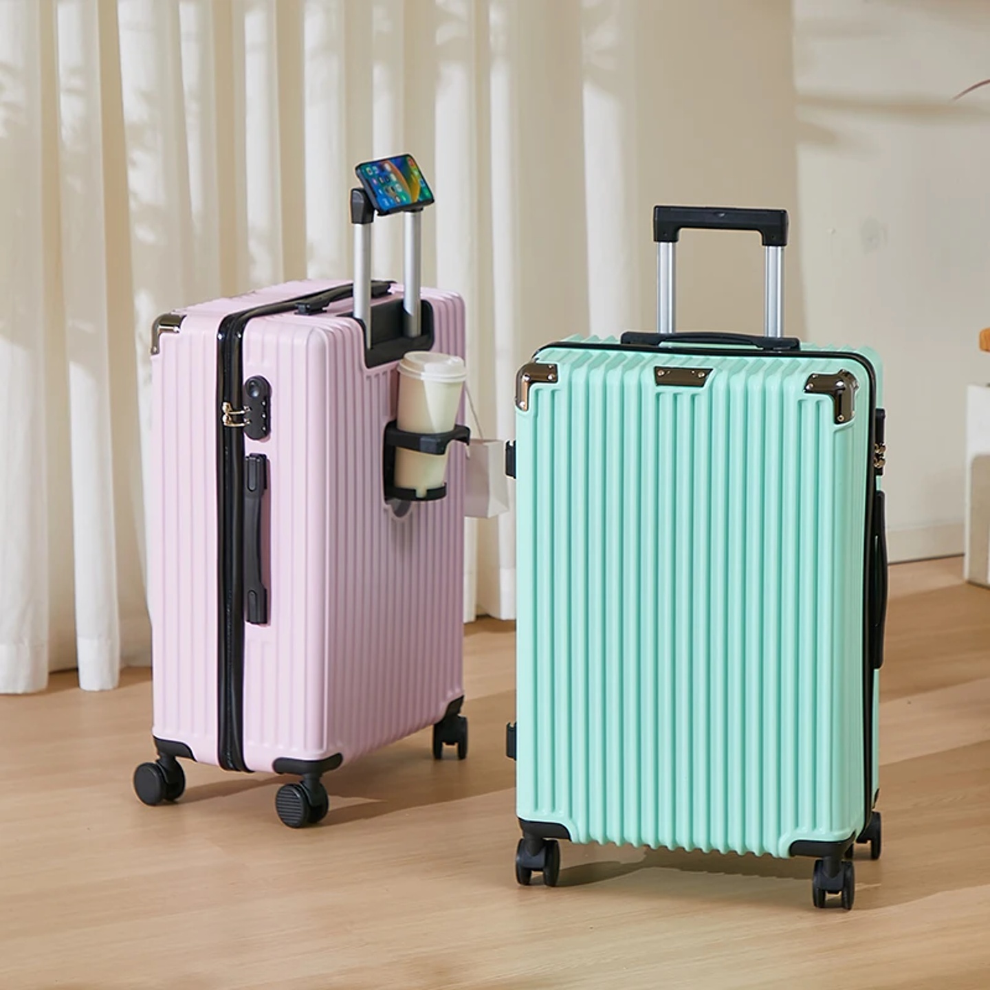 26-28 Inch Travel Suitcase Handheld Luggage with Password B